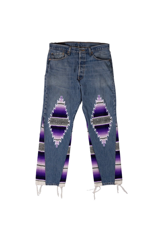 Purple Haze Flared Spirit Diamond Denim