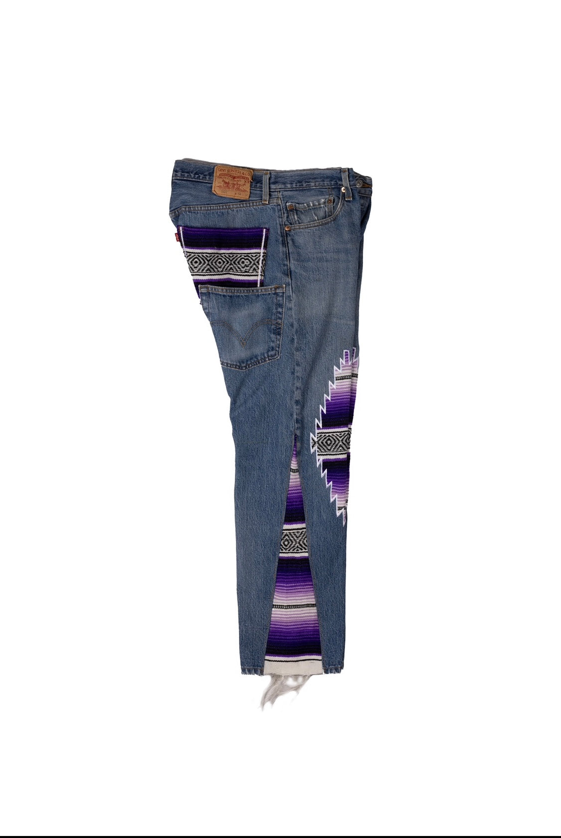 Purple Haze Flared Spirit Diamond Denim